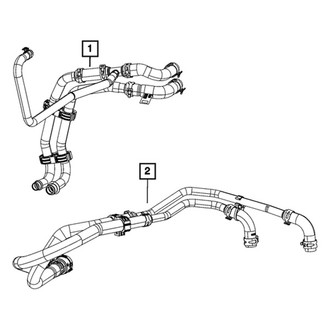Mopar® - HVAC Heater Hose Assembly