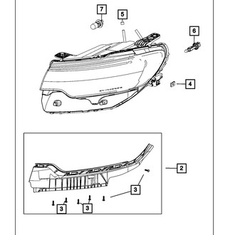 Mopar® - Side Marker Socket