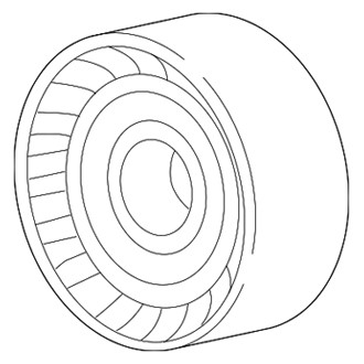 Fiat OE - Accessory Drive Belt Idler Pulley