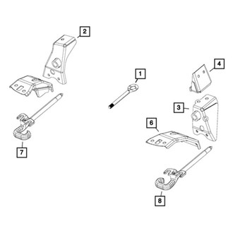 Mopar® - Tow Hook Bracket