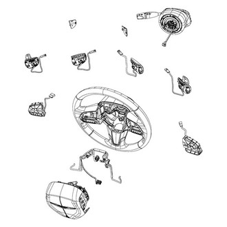Jeep OE - Steering Wheel Wiring Harness