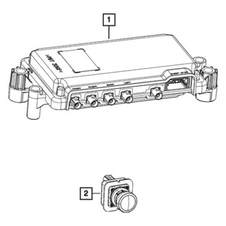 Jeep OE - Front Park Assist Camera