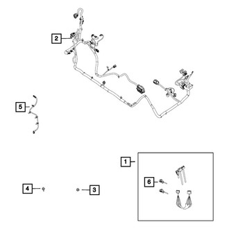 Mopar® - Headlight Wiring Harness