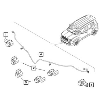 Jeep OE - Front Inner Parking Aid Sensor