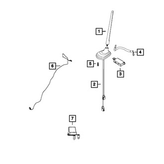 Mopar® - Radio Antenna Module