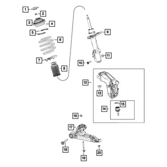 Mopar® - Lower Control Arm