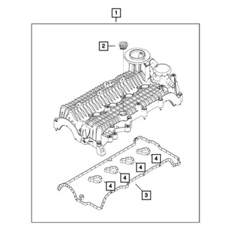 Alfa Romeo OE - Lower Engine Valve Cover Washer Seal