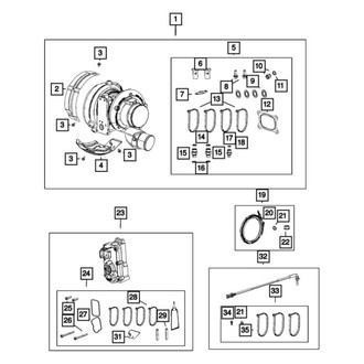 Mopar® - Turbocharger Speed Sensor Kit