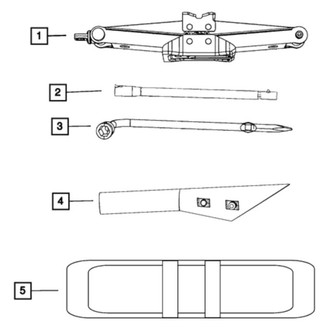 Mopar® - Driver or Passenger Side Wheel Bearing Nut
