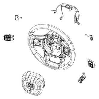 Ram OE - Steering Wheel Wiring Harness