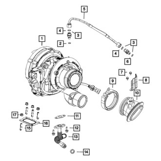 Ram OE - Catalytic Converter Clamp