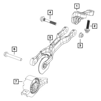 Jeep OE - Rear Automatic Transmission Mount