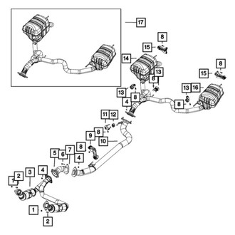 Jeep OE - Exhaust System Hanger Bracket