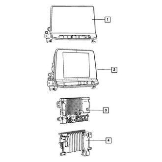 Jeep OE - Radio Control Unit