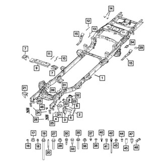 Mopar® - Front Passenger Side Fender Bracket