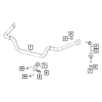 Mopar® - Sway Bar Bracket