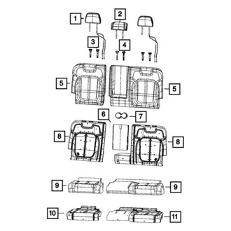 Mopar® - Seat Cushion Foam