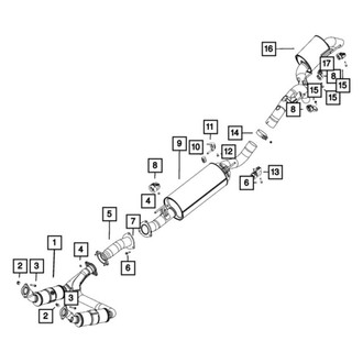 Jeep OE - Exhaust System Hanger Bracket
