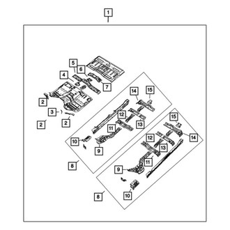 Mopar® - Seat Cross-Member