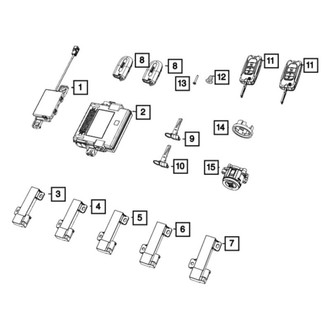 Jeep OE - Keyless Entry Module
