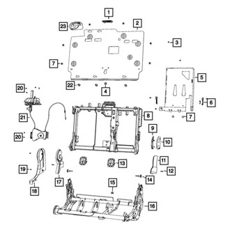 Mopar® - Seat Screw