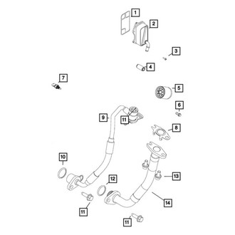 Dodge OE - Turbocharger Oil Line Gasket