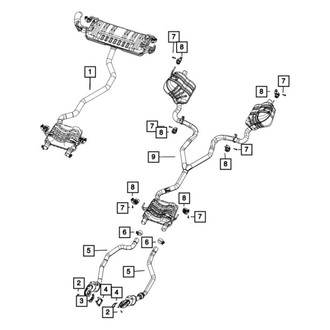 Jeep OE - Right Exhaust System Hanger