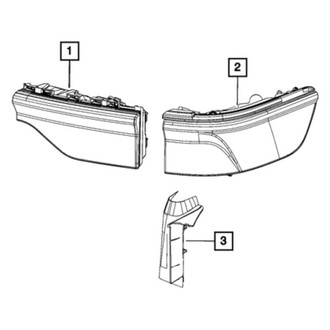 Mopar® - Tail Light Cover