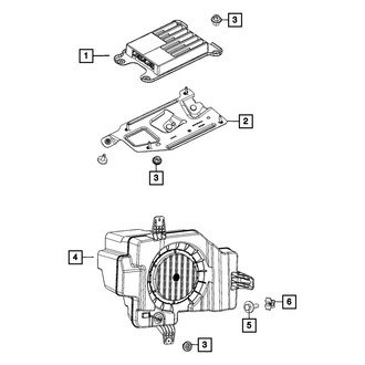 Mopar® - Amplifier Bracket