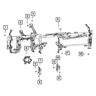 Jeep OE - Steering Column Bracket