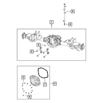 Mopar® - Rear Axle Housing