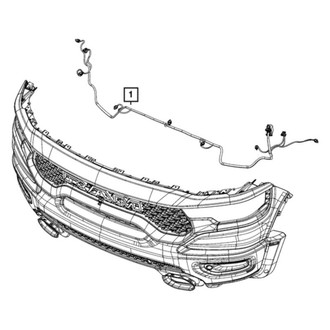 Ram OE - Front Parking Aid System Wiring Harness