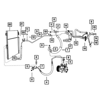 Mopar® - A/C Condenser