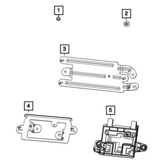 Jeep OE - Parking Aid System Control Module Bracket
