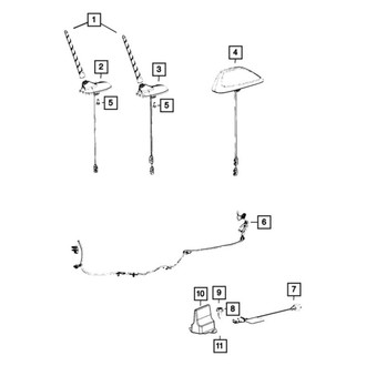 Mopar® - Radio Antenna Assembly