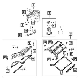 Jeep OE - Engine Valve Cover Heat Shield