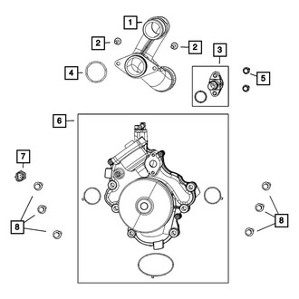 Mopar® - Hex Flange Head Bolt
