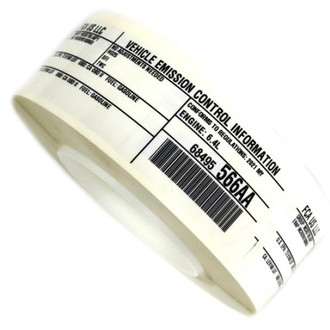 Mopar® - Vehicle Emission Control Information Label