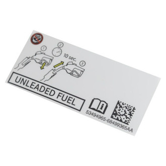 Mopar® - Fuel Information Label