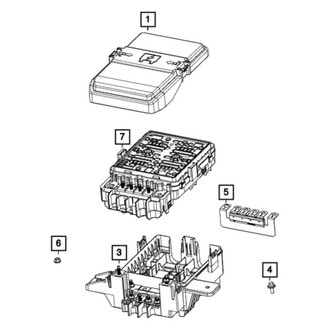 Jeep OE - Front Multi-Purpose Fuse