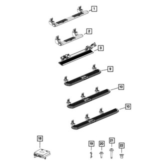Mopar® - Running Board Step Pad