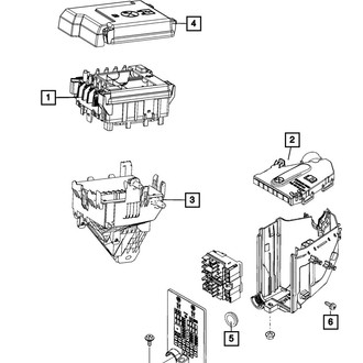 Mopar® - Power Distribution Center Cover
