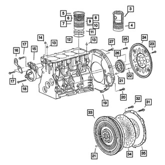 Mopar® - Hex Flange Head Bolt