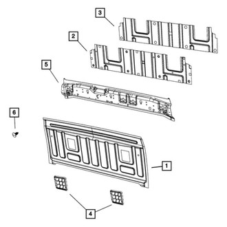 Ram OE - Rear Body Reinforcement