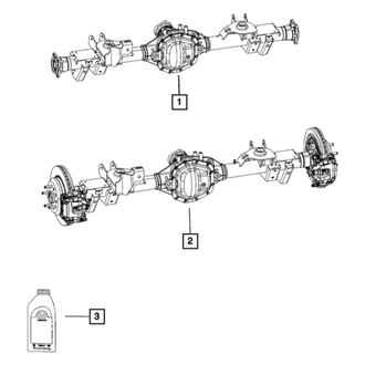 Mopar® - Rear Drive Axle Assembly