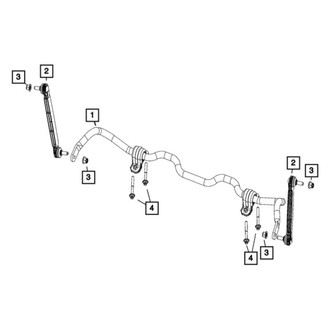Fiat OE - Front Suspension Stabilizer Bar Link