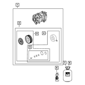 Mopar® - A/C Condenser
