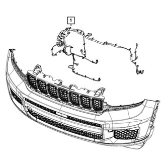 Jeep OE - Front Parking Aid System Wiring Harness