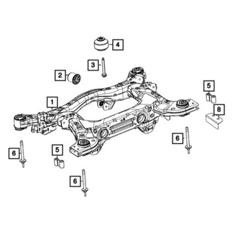 Jeep OE - Rear Suspension Crossmember Insulator