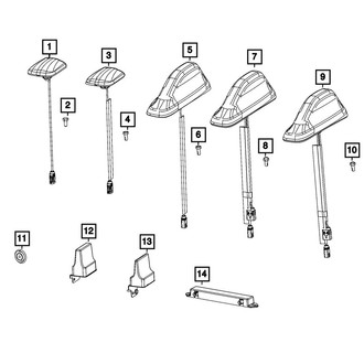 Mopar® - Antenna Body And Cable